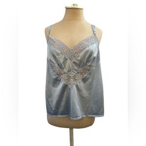 Vintage “A Cut Above” Satin Chemise Size 38